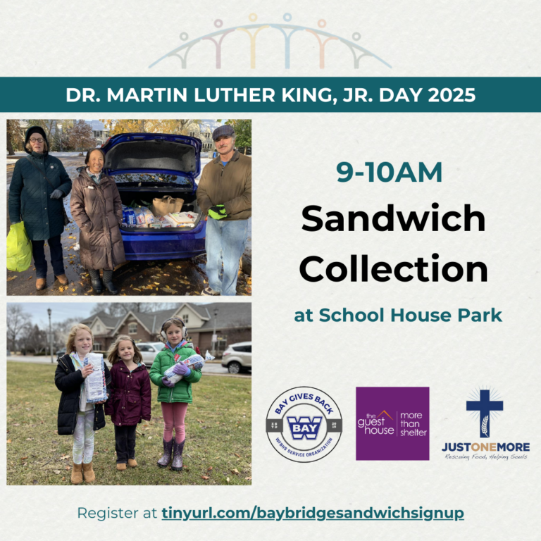 MLK Day 2025 Sandwich Blitz for JOMM - Bay Bridge Wisconsin
