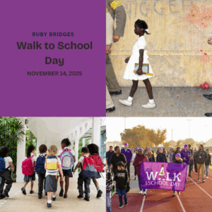 Ruby Bridges Walk to School Day Nov 14, 2025 event poster